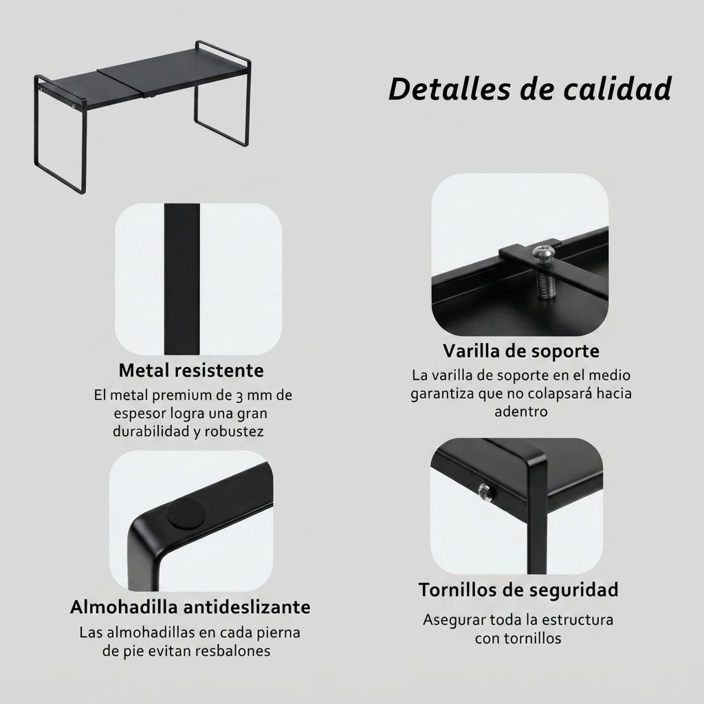 Estante organizador 28x18cm (REF CM J24118-8)