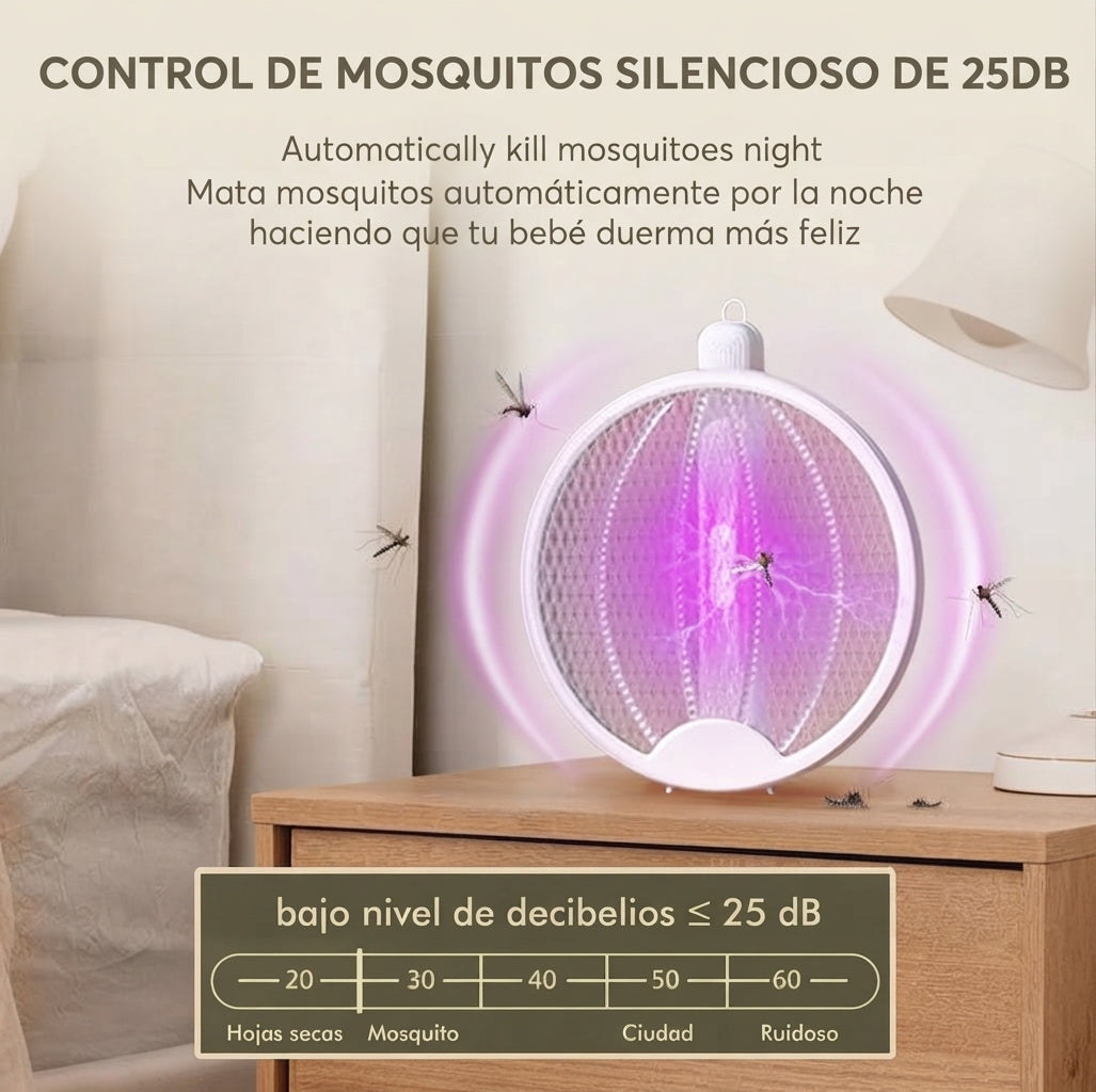 Matamoscas electrico - Raqueta (REF: J25221)