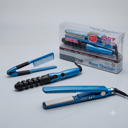 COMBO PLANCHA RIZADOR (REF: 450-3)