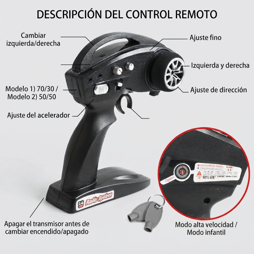 Carro control remoto (REF: 830)