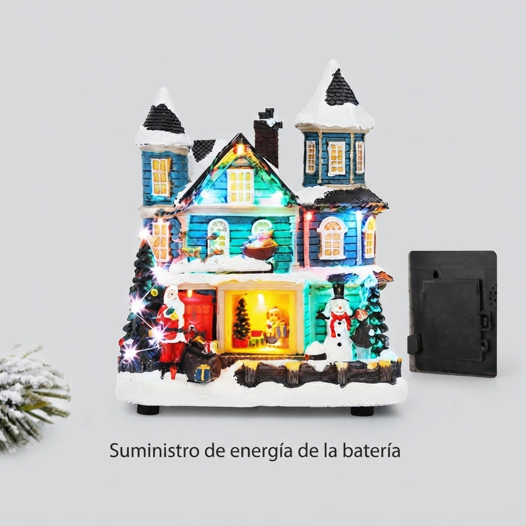 Adorno navideño casa (REF: J25323)