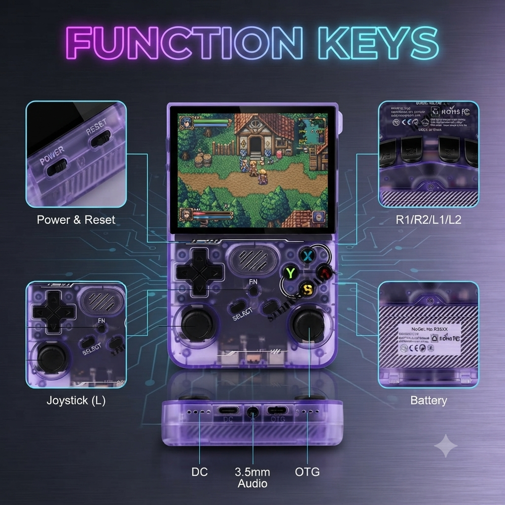 Consola Retro Portatil (REF: R36XX)