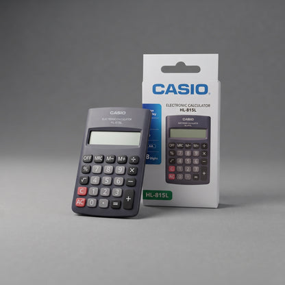 Calculadora CASIO 8 dígitos (REF: HL-815L-BK)