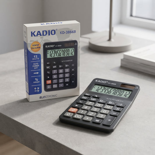 Calculadora 12 dígitos (REF: KD-3866B)
