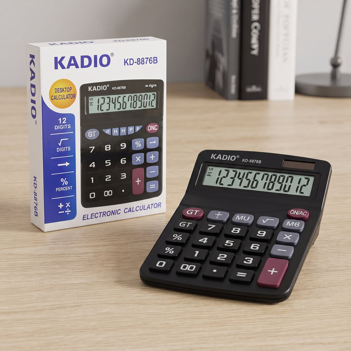 Calculadora 12 dígitos (REF: KD-8876B)