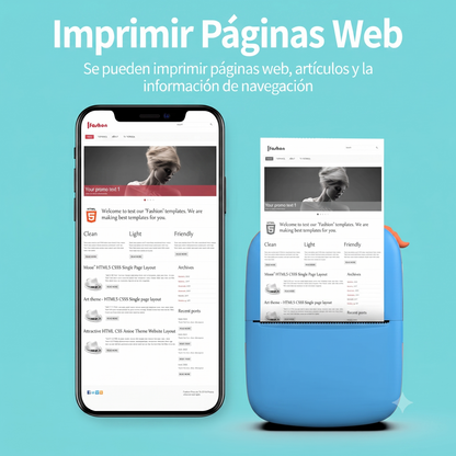 Mini impresora (REF: A8)