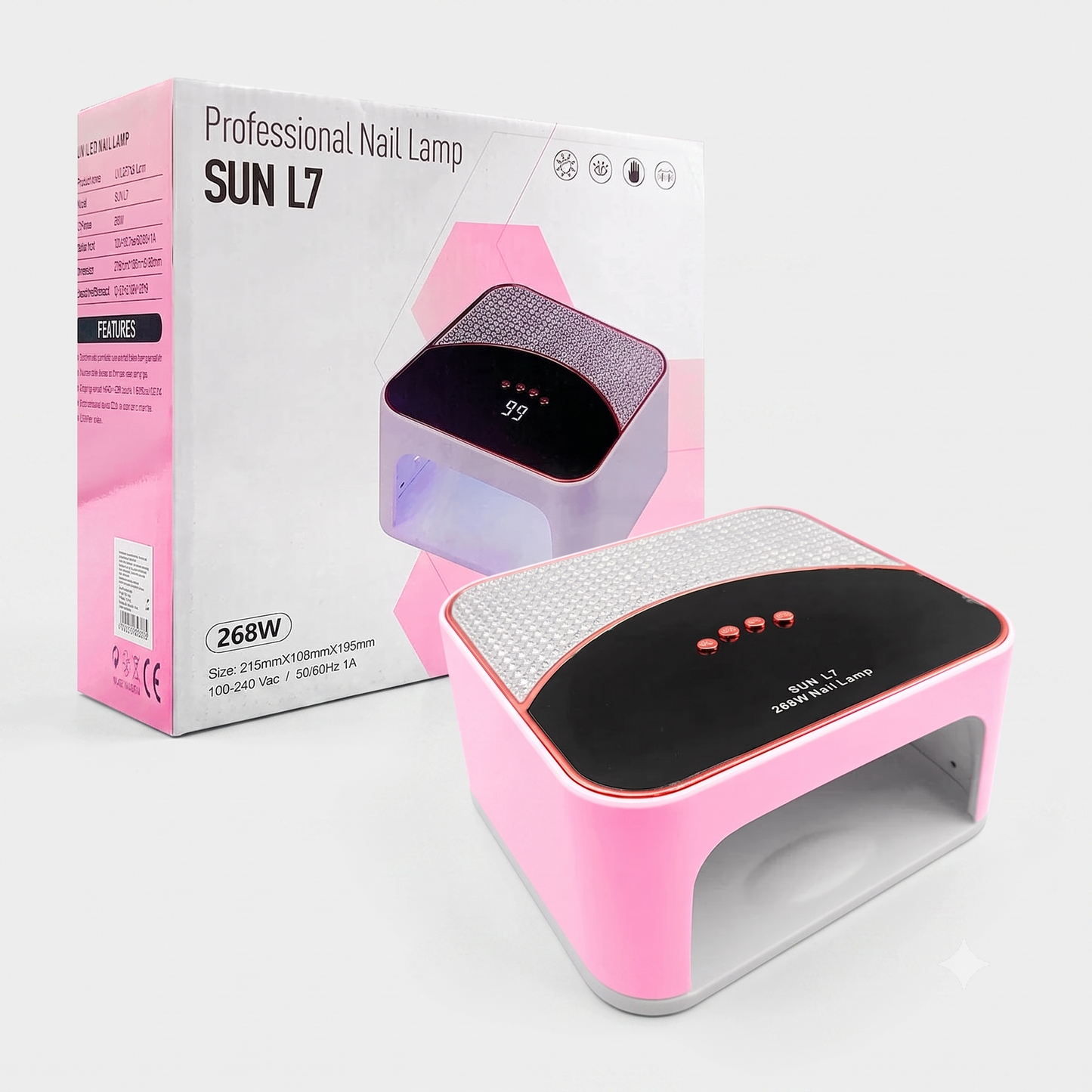 Lampara de luz UV Secado uñas (REF: SUN L7)