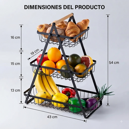Organizador de Frutas (REF: J2553-25)