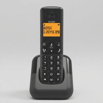Telefono Alcatel Inalámbroco (REF: D610 LA NEGRO)