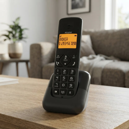 Telefono Alcatel Inalámbroco (REF: D610 LA NEGRO)