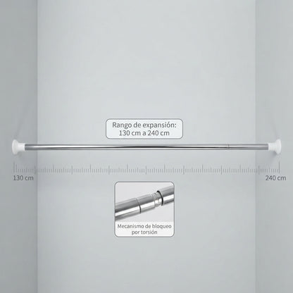 Tubo expandible de 130 cm a 240 cm (REF: J218-6)