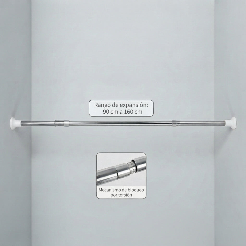 Tubo expandible de 90 cm a 160 cm ( Ref:J218-4)