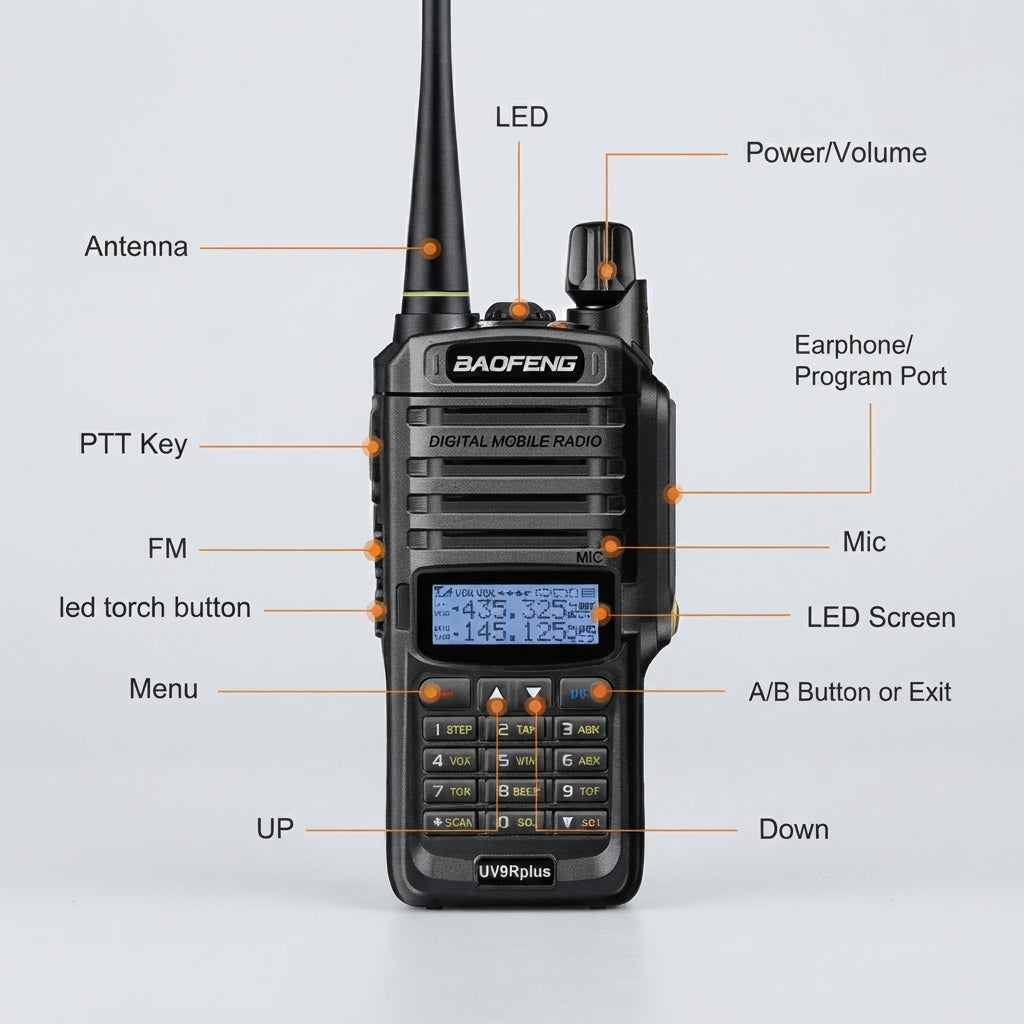 Walkie Talkie Baofeng (REF: UV-9R)