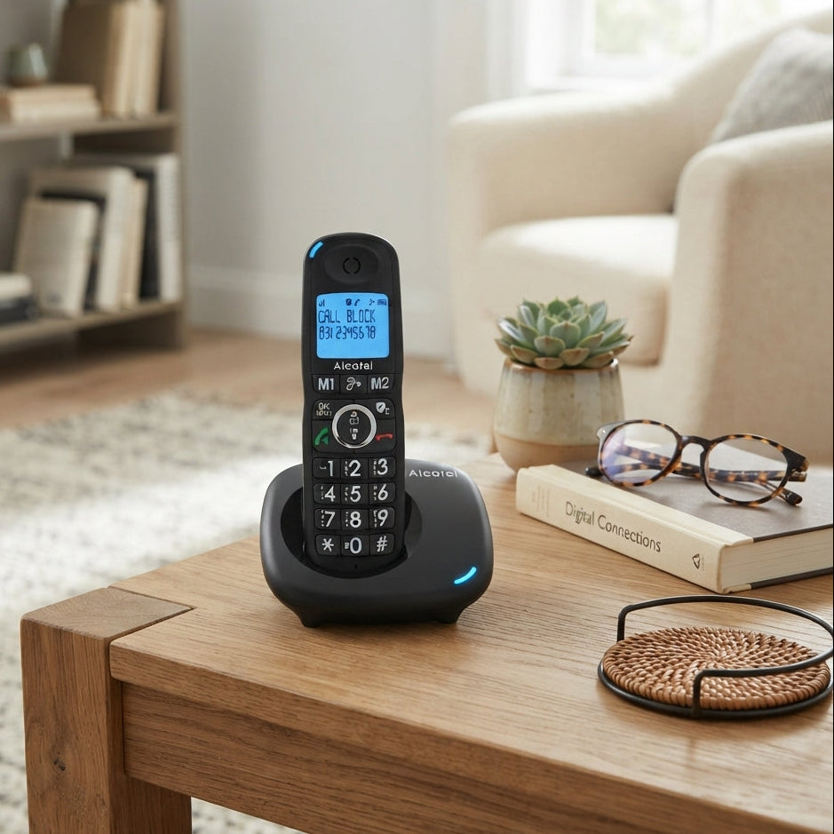 Telefono Alcatel Innalambrico (REF: XL585CB LA NEGRO)